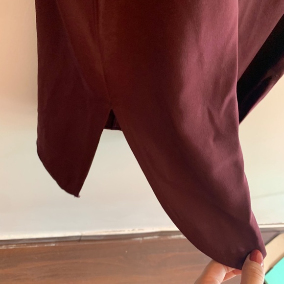 Uniqlo Maroon blouse - Picture 2 of 4